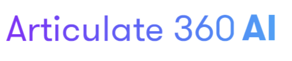 Articulate 360 AI Personal Académico (Licencia de uso personal)